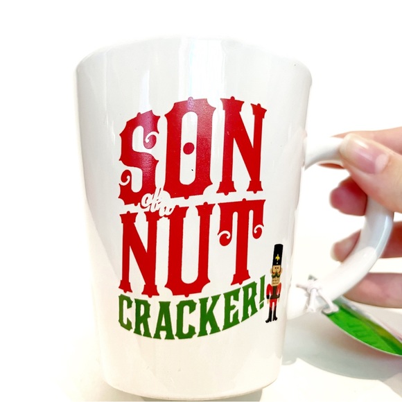 Elf the Movie Mug Son of a Nutcracker Christmas Hot Chocolate Coffee White Green - Picture 2 of 6